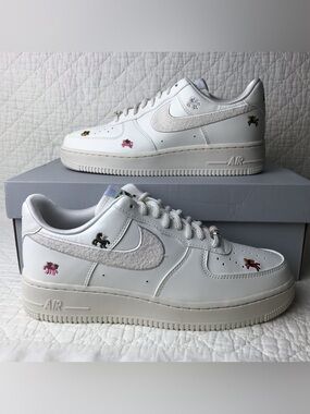 Nike Air Force 1 Low '07 Shoes Women’s SZ 9 'Pegasus Pack' Sail IQ1143-100
